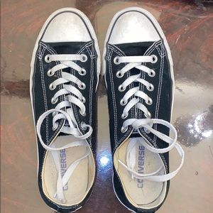 Black Low Top Converse